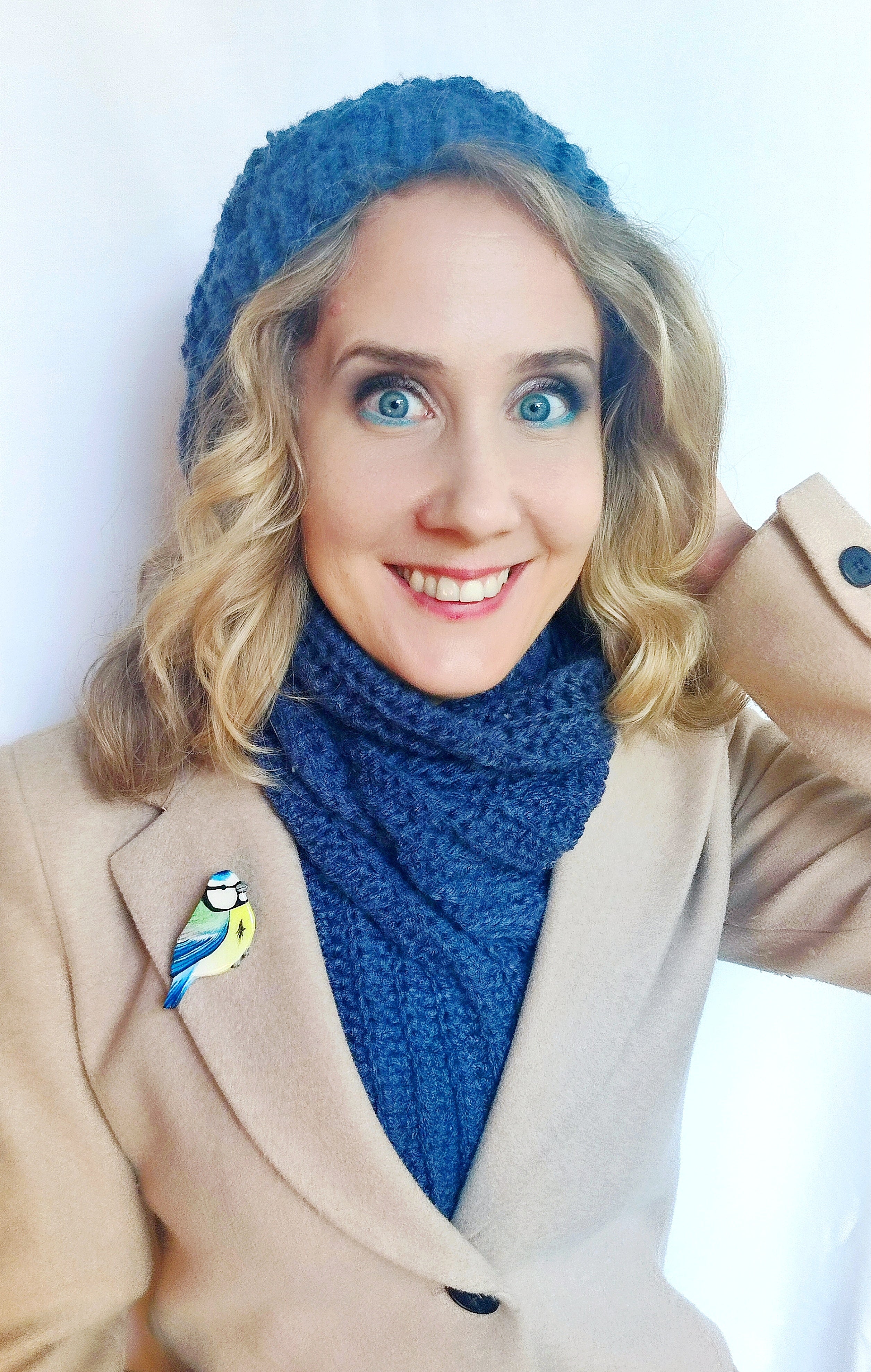 Broche Petite Bleue